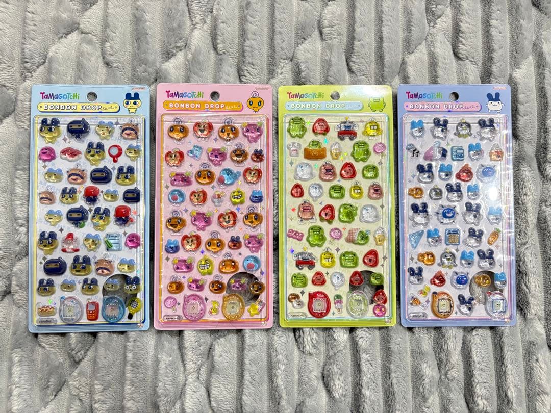 【国内正規品】サンリオ たまごっち ボンボンドロップシール 全18種 まとめ売り