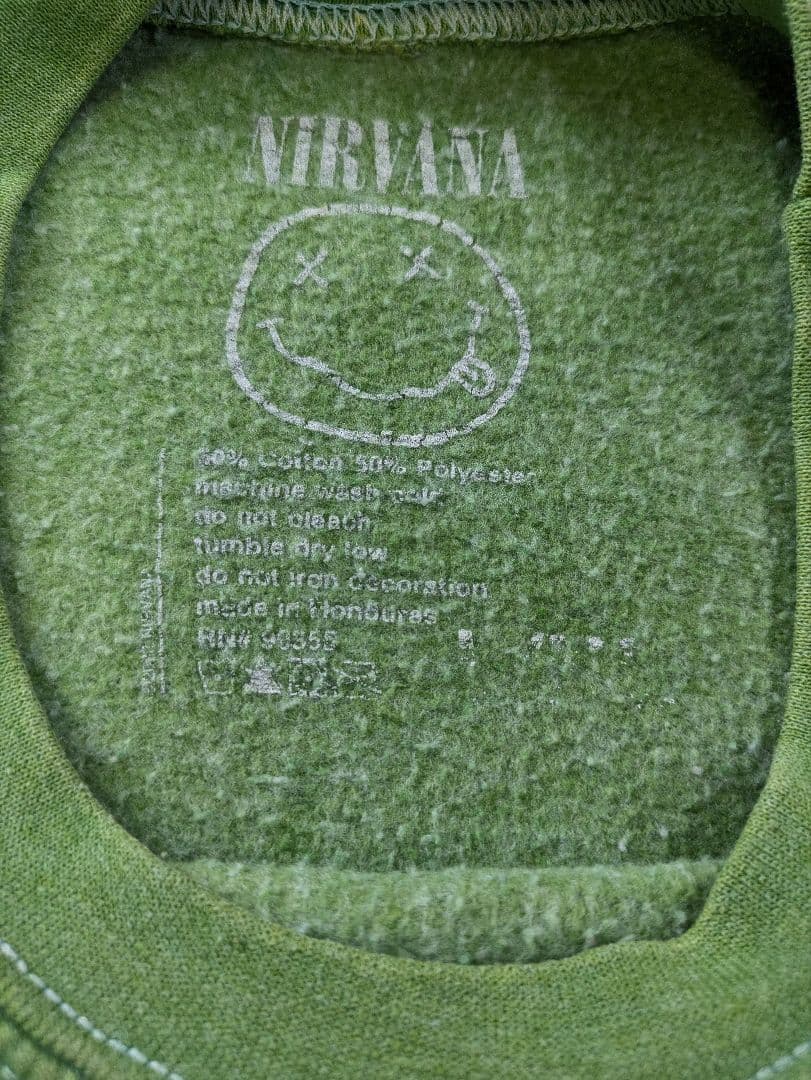 NIRVANA ニルヴァーナ スウェットトレーナー