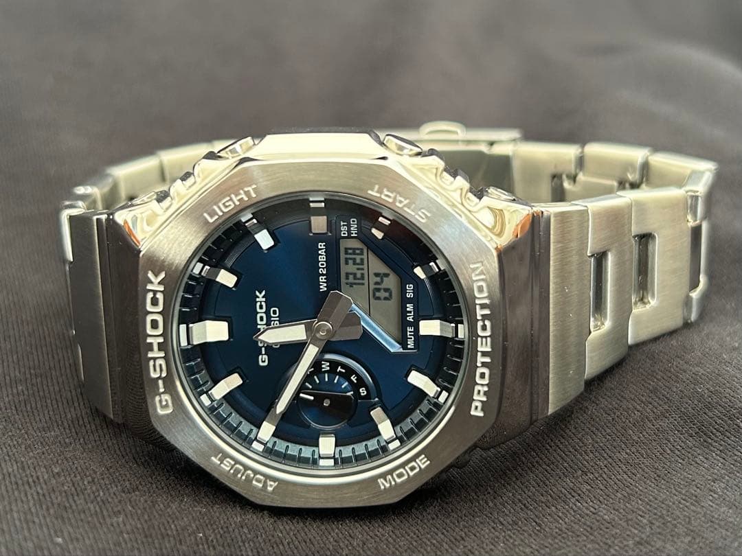 【新品未使用】G-SHOCK GM-2100D-2BJF フルメタル