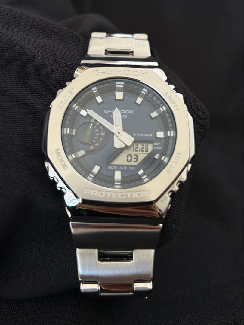 【新品未使用】G-SHOCK GM-2100D-2BJF フルメタル