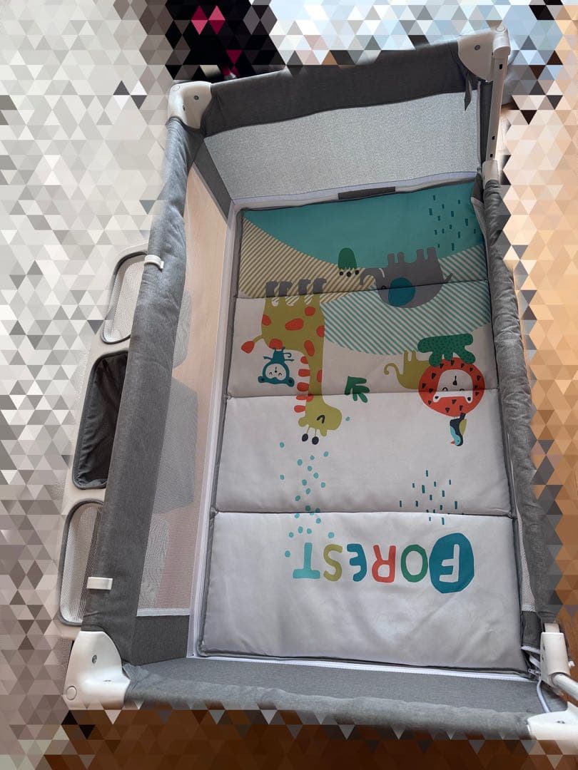 Nijakise ベビーベッド 折りたたみ ミニ