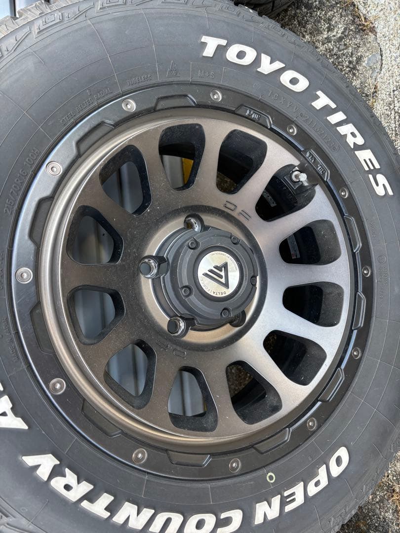 キ*猫様 デルタフォースオーバル 215/70R16 スズキジムニーDELTA