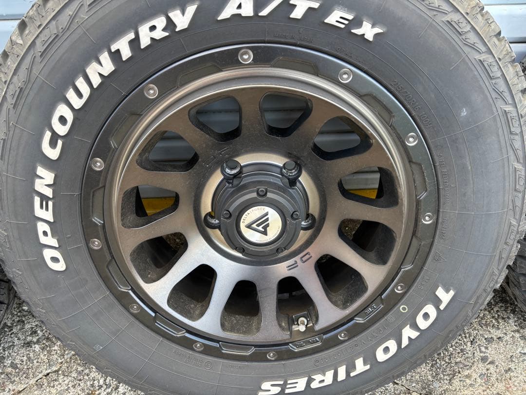 キ*猫様 デルタフォースオーバル 215/70R16 スズキジムニーDELTA