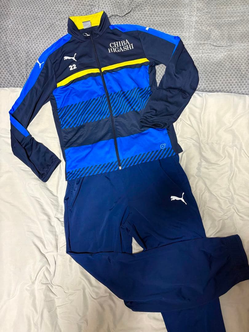 千葉東高校サッカー部ユニフォーム　L ジャージ　スパッツ　インナー付属　プーマ