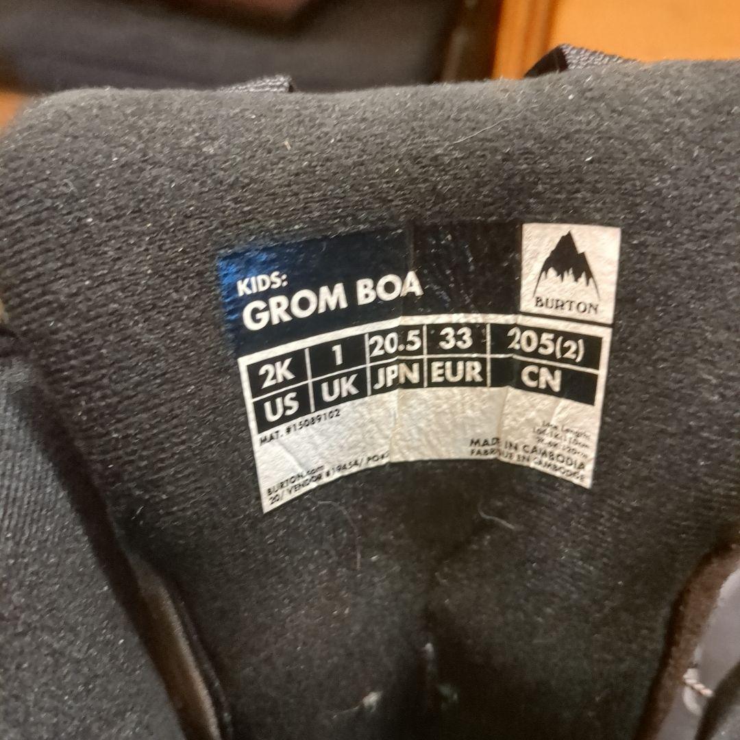 BURTON バートン　キッズ　ボア　ブーツ
