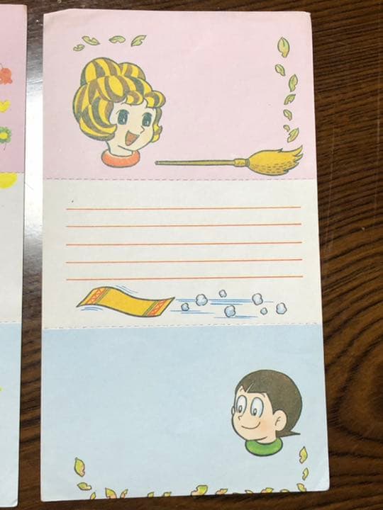 昭和レトロ魔法のマコちゃん・魔法使いサリー・レモンの天使・さすらいの太陽希少メモ