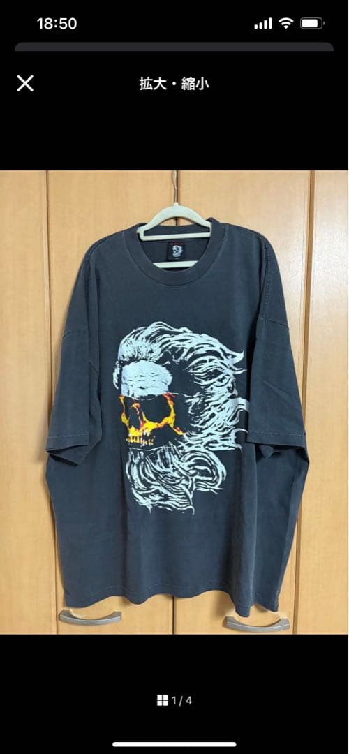ミュージシャン RIZE SKULL ZEUS TEE The BONEZ