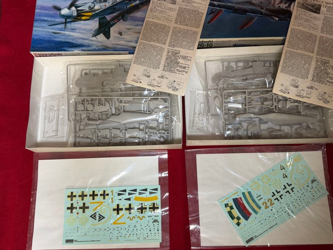 1/48フジミ、ホビークラフト、エデュアルド Bf 109シリーズ 全8個セット
