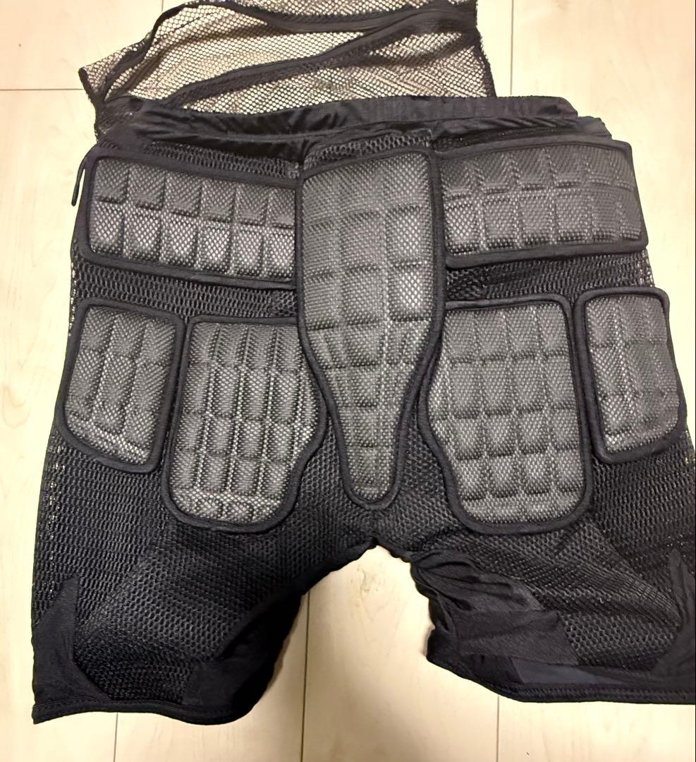 鎧　プロテクター　XL メッシュ ヒップ&膝ガード スキー・スノーボード用