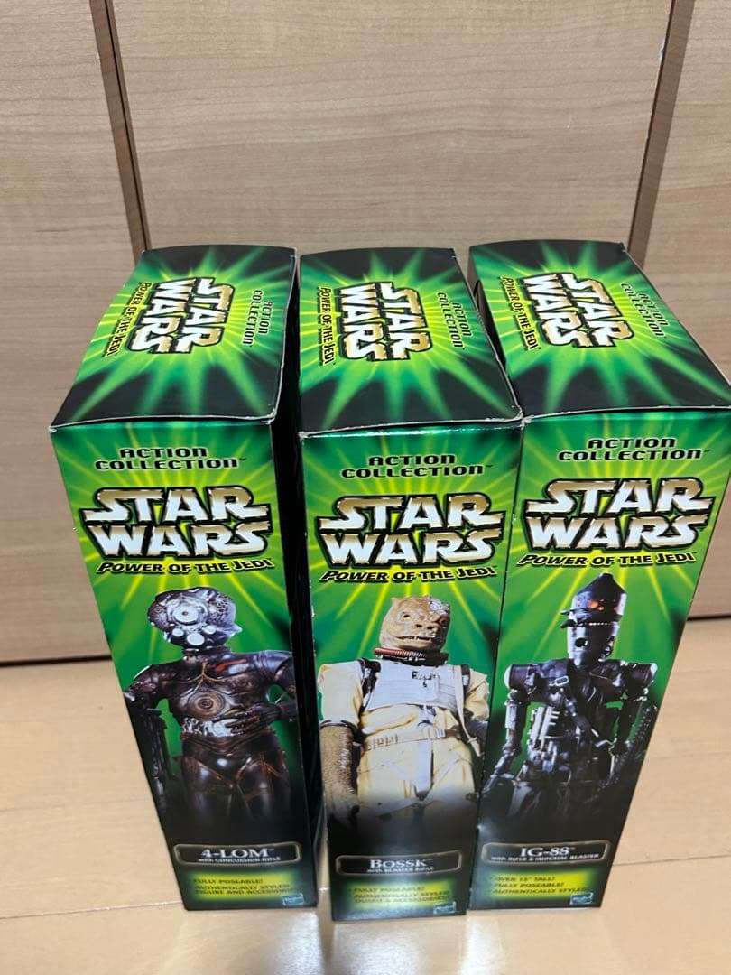 スターウォーズ　ハズブロ　バウンティハンター3体セット　12インチ　未使用