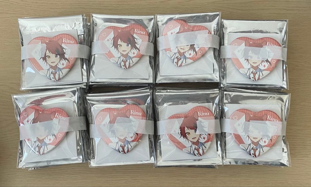 すとぷりハート缶バッジくじ(7th Anniversary ver)