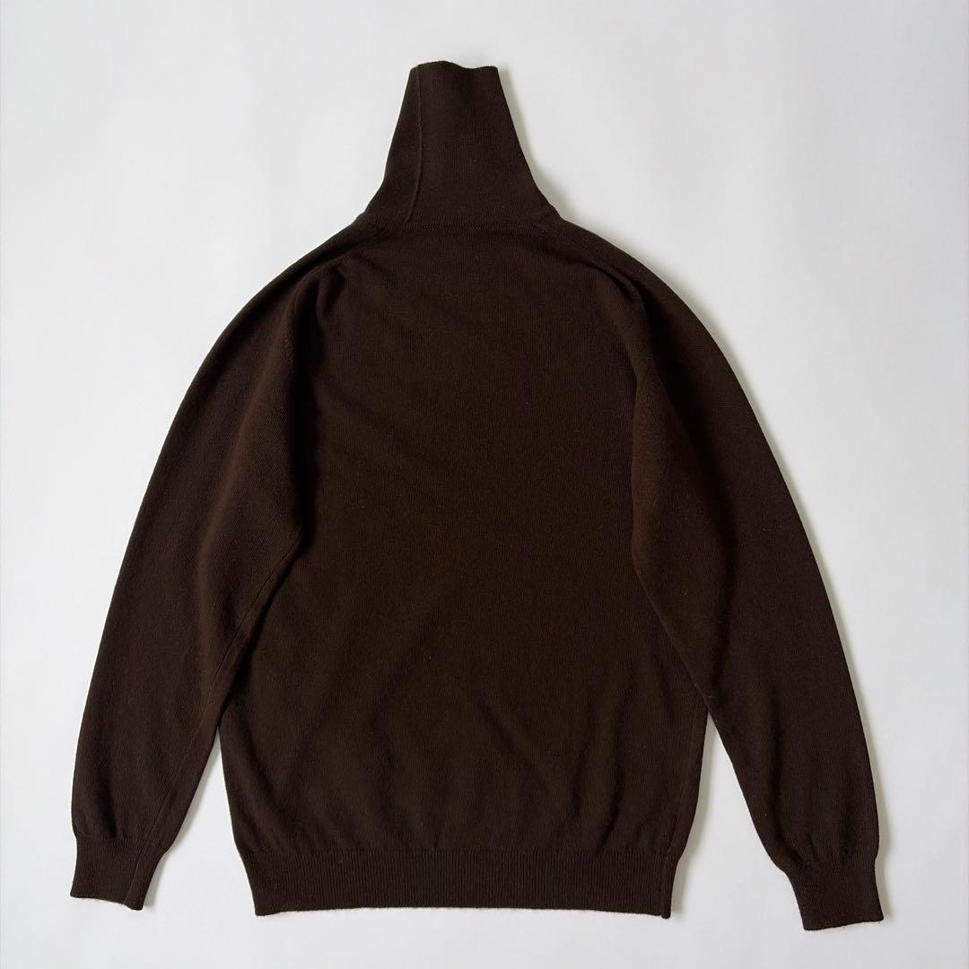 70-80s スコットランド製 プリングル タートルネック カシミアセーター