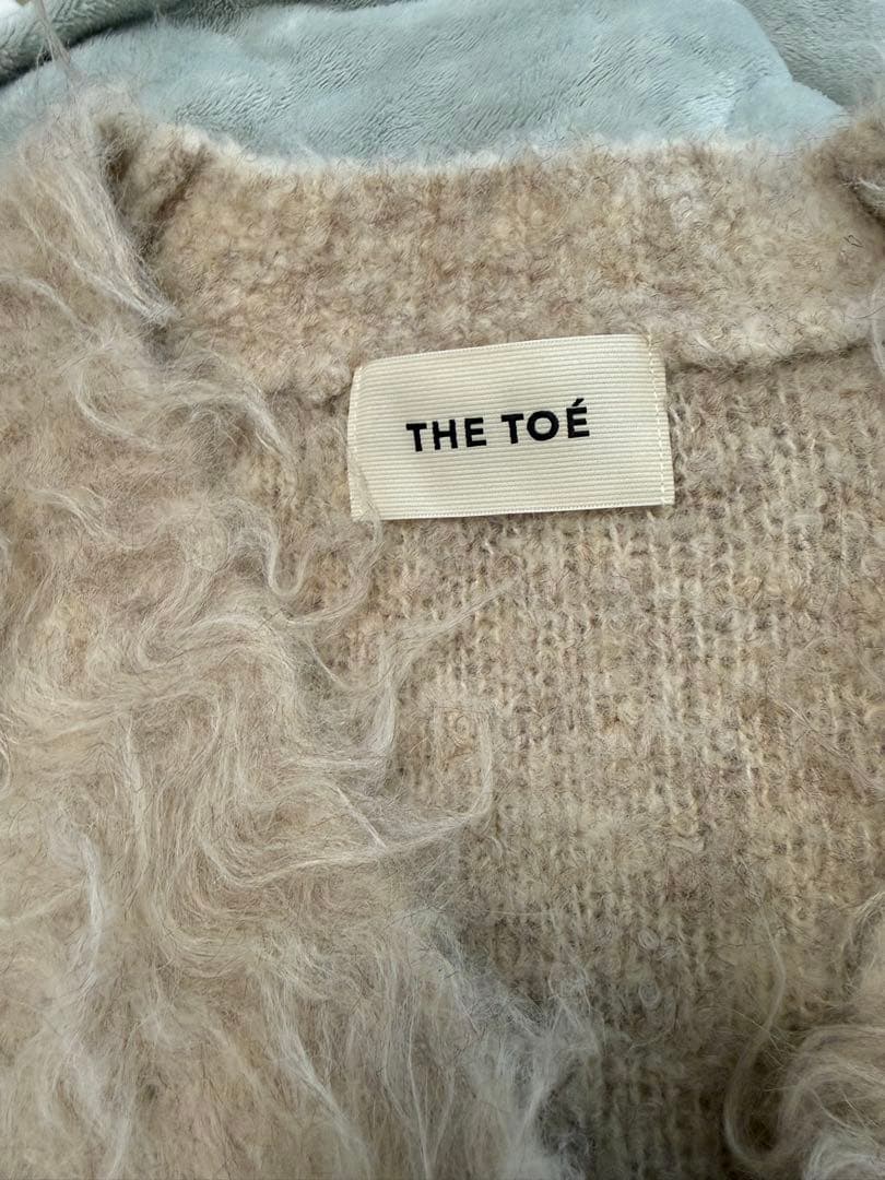 トップス TEE TOE Westminster shaggy cardigan