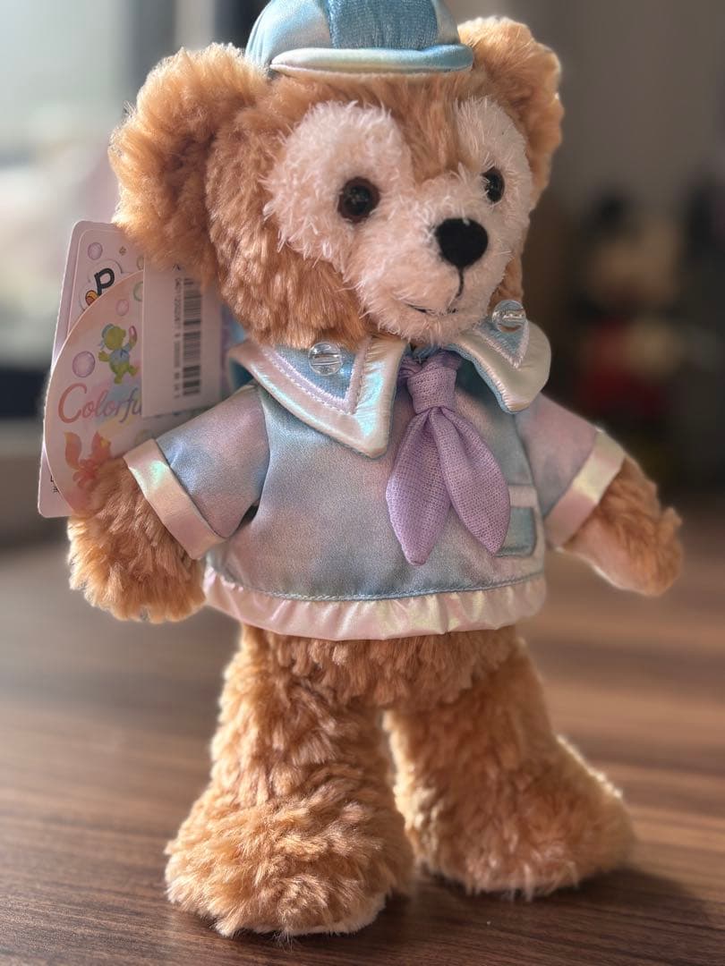 カラフルハピネス 20周年　ダッフィー　ポージープラッシー バケパ