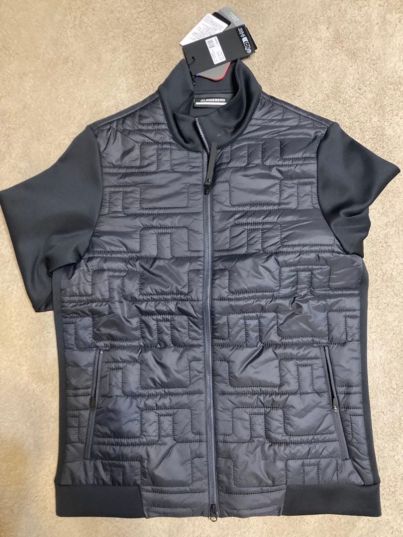 新品未使用　J.Lindeberg ブラック ジャケット