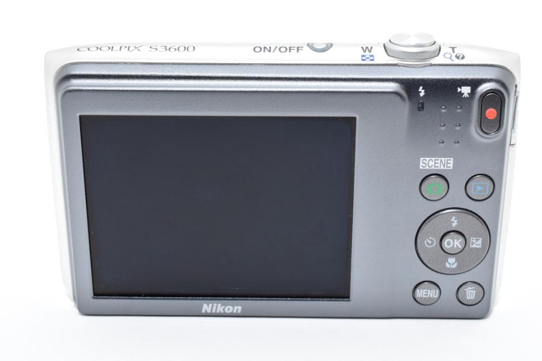 【さー】　Nikon COOLPIX S3600 シルバー