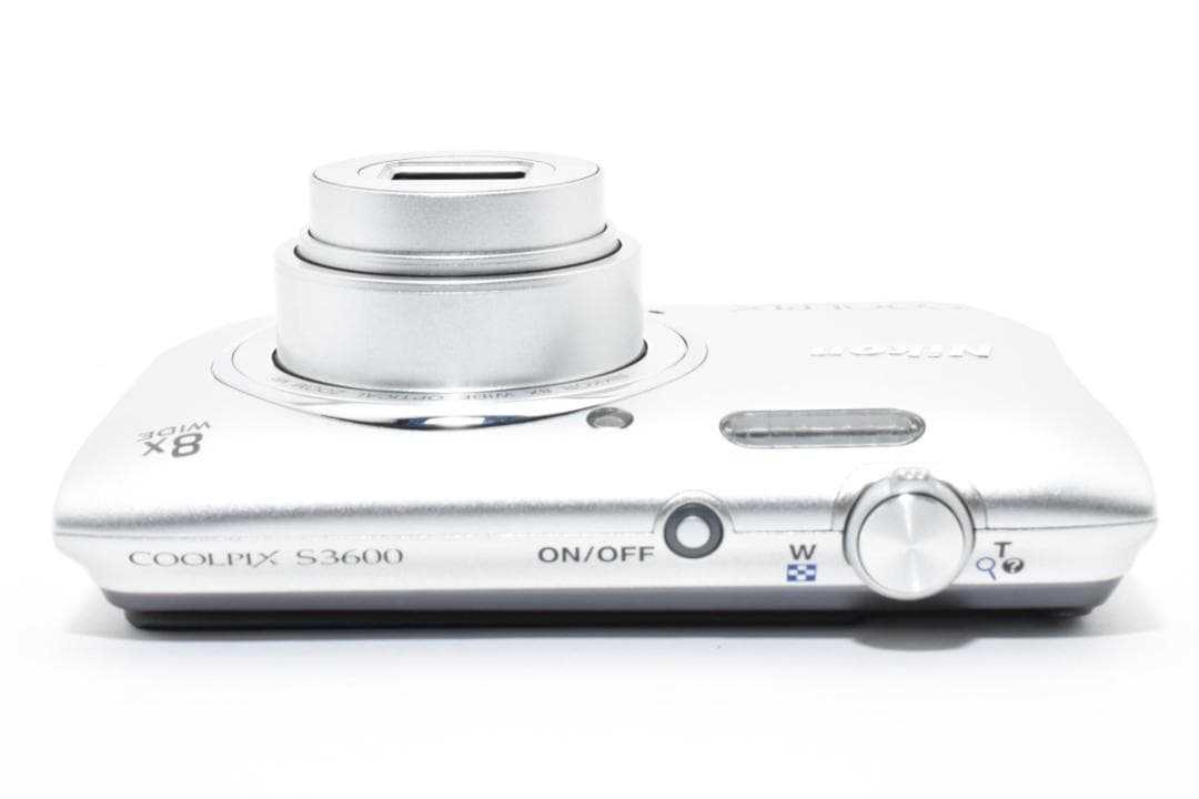 【さー】　Nikon COOLPIX S3600 シルバー