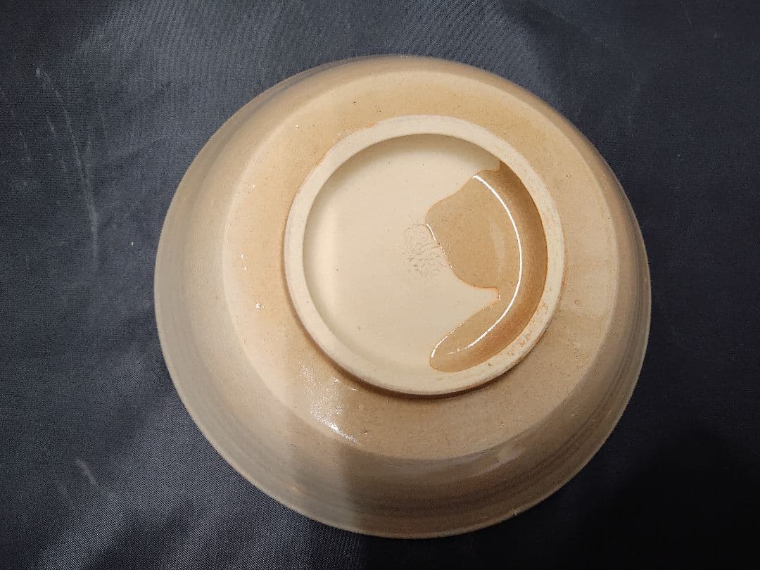 十二代田原陶兵衛　萩大佛茶碗　共箱有　M１２６２