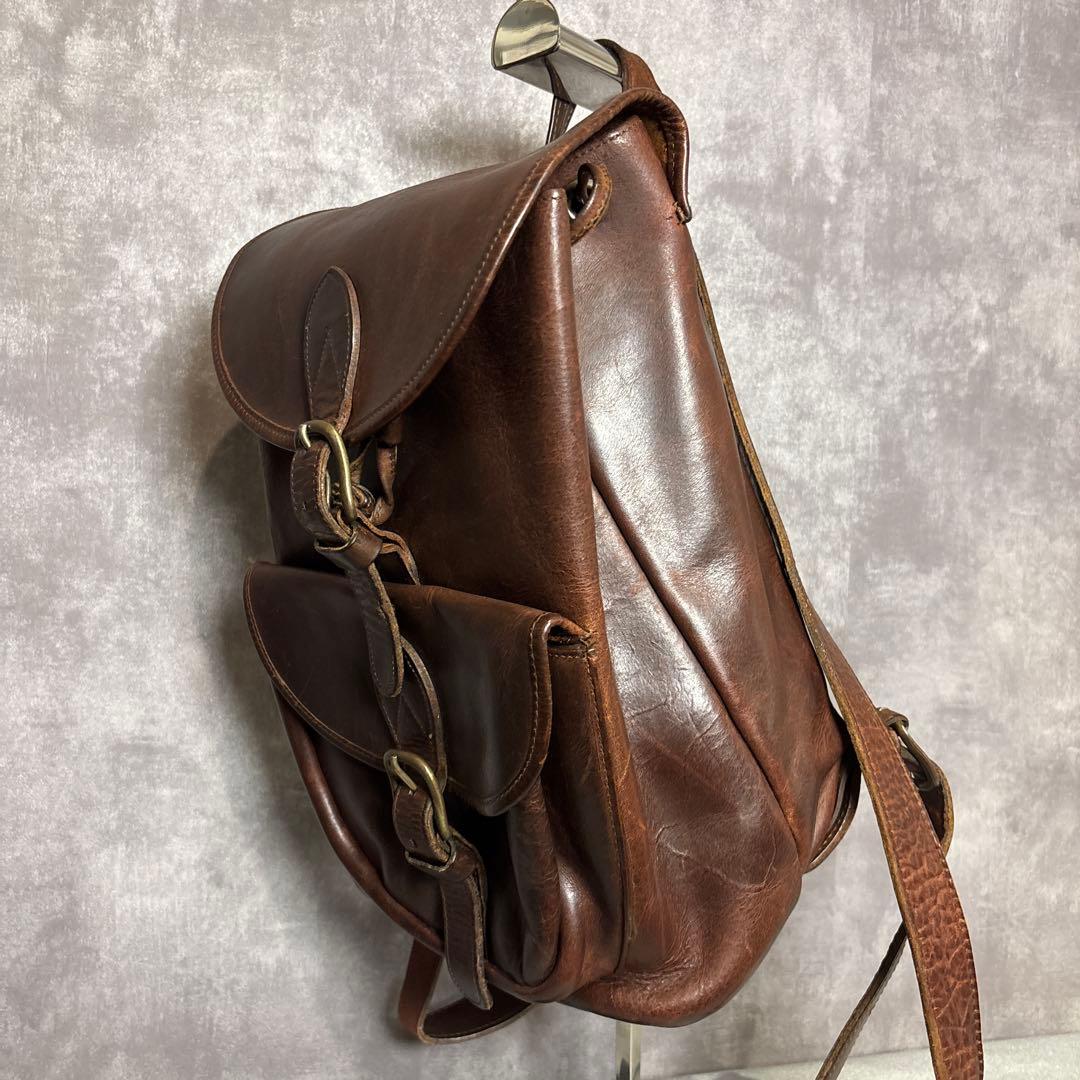 USA製 70s LEATHER CRAFT リュック ヴィンテージ レザー