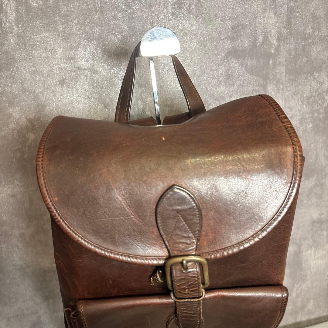 USA製 70s LEATHER CRAFT リュック ヴィンテージ レザー