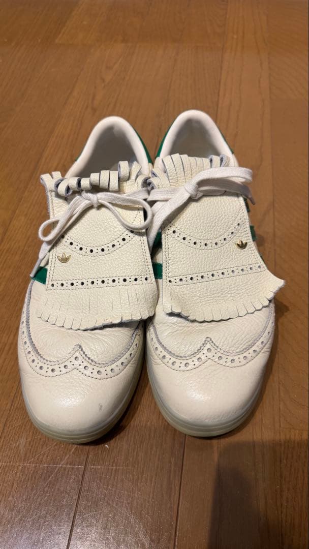 1回使用 adidas アディダス ゴルフシューズ コースカップ 28.5cm