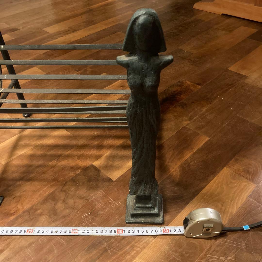 アートデコ風 金属製アンティーク薪棚