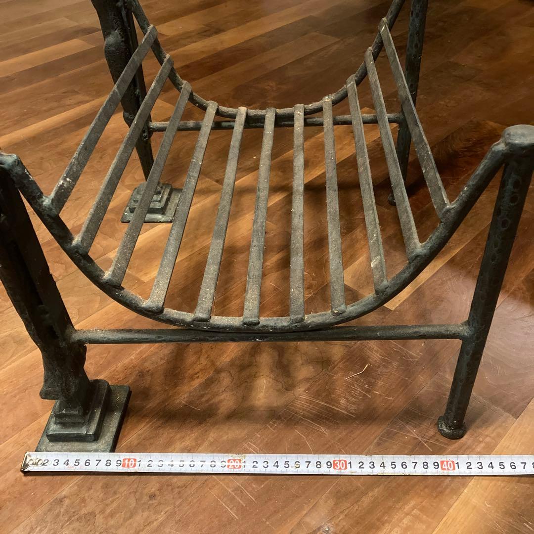 アートデコ風 金属製アンティーク薪棚