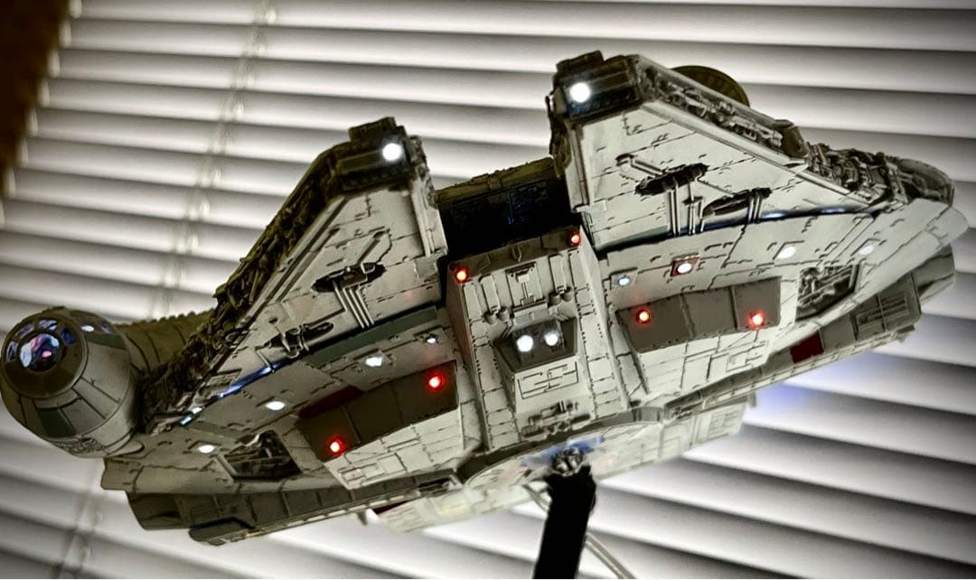 完成　N.Y.さま専用　バンダイ　ミレニアムファルコン　プラモデル