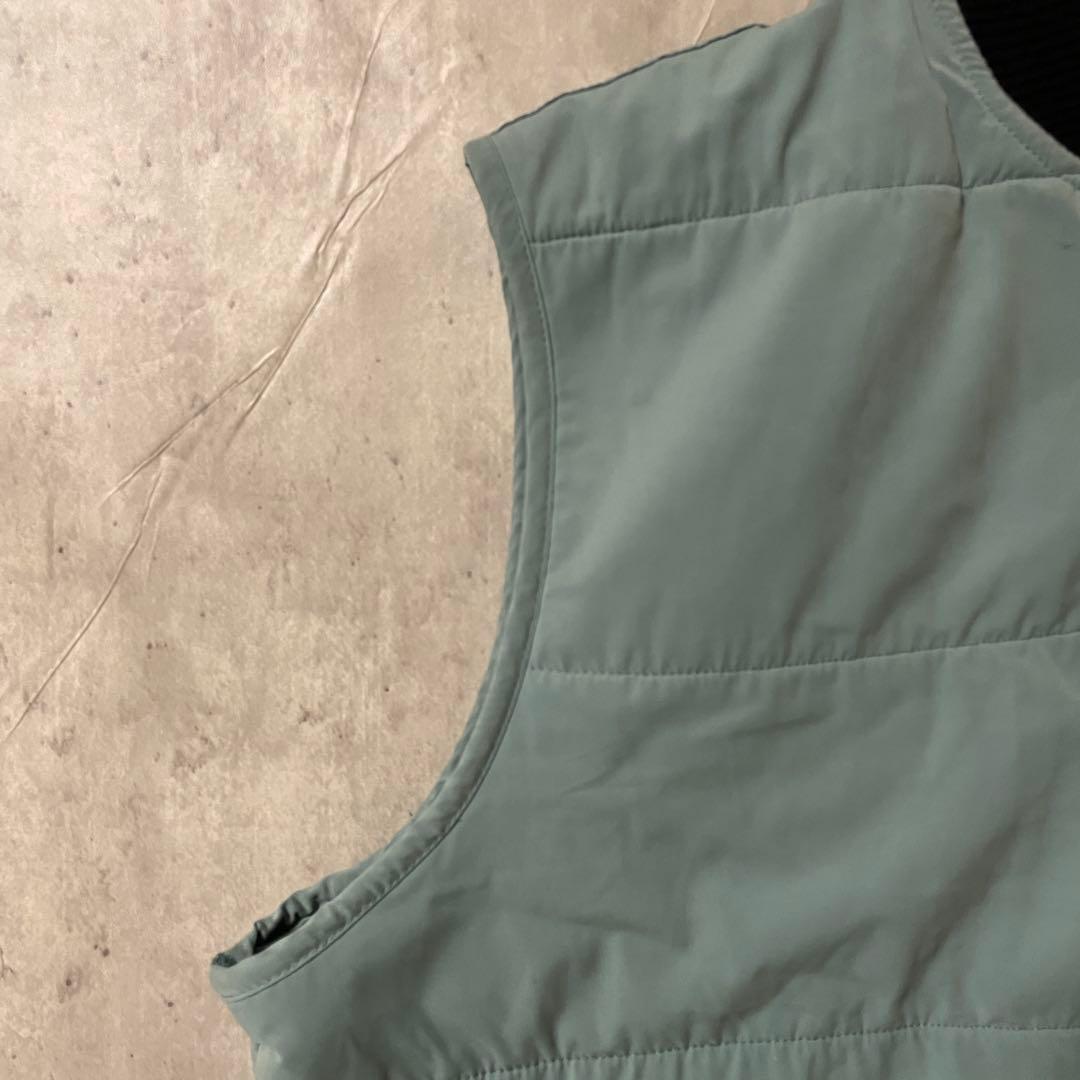 Burtonバートンスキーウェアスノーボードジャケットボアベスト水色青ブルー希少