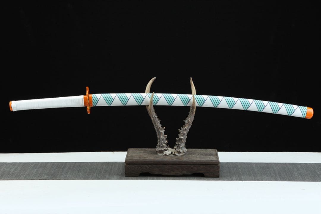 煉獄杏寿郎皮套金 日本刀 模造刀 居合刀 日輪刀 鬼滅の刃