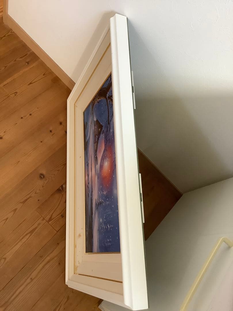 Evening Light Ⅱ 冬の風景 アート