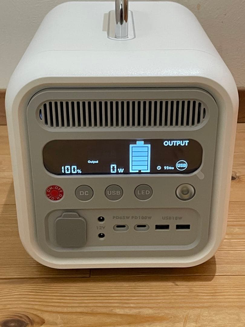 充電3回 SABUMA ポータブル電源 S600（SB-S0600）557Wh