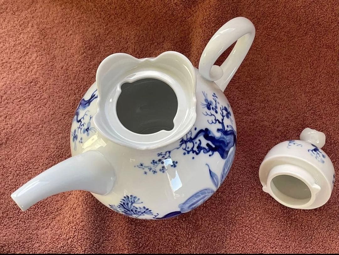 Meissen マイセン ブルーオーキッド　コーヒーポット