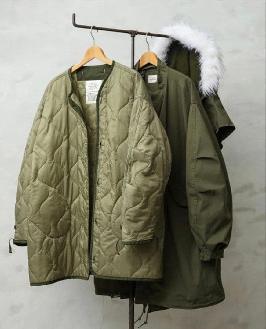 【即完モデル】WAIPER M-65 FISHTAIL PARKA オリーブ