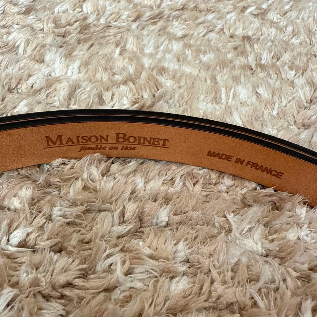 MAISON BOINET レザー ベルト TU