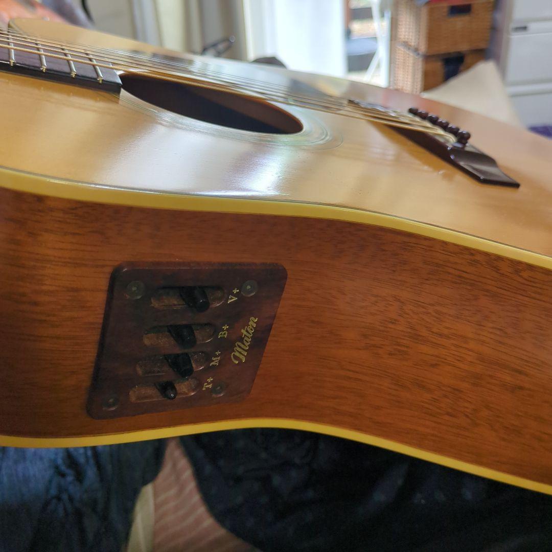 Maton エレアコ. 希少ビンテージ、トレッドノート