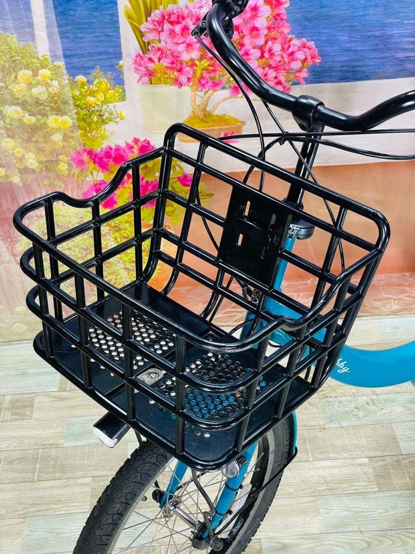 2018年ヤマハPASバビー⭐️12.3AH！子供乗せ電動アシスト自転車Y2221