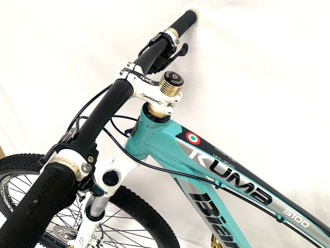 【即乘】送料無料 Bianchi 油圧式ディスクブレー MTB KUMA 30速