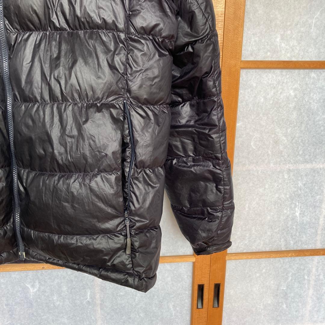 mont-bell モンベル アルパイン ダウン パーカ S ブラック 補修あり