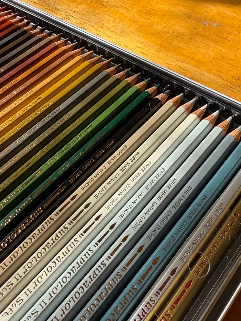 カランダッシュ スプラカラーソフト 80色セット 水彩色鉛筆 本格 プロ仕様