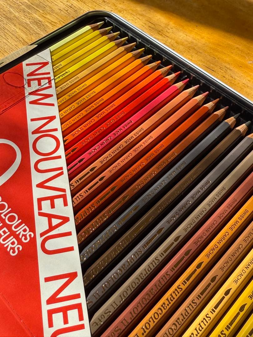 カランダッシュ スプラカラーソフト 80色セット 水彩色鉛筆 本格 プロ仕様