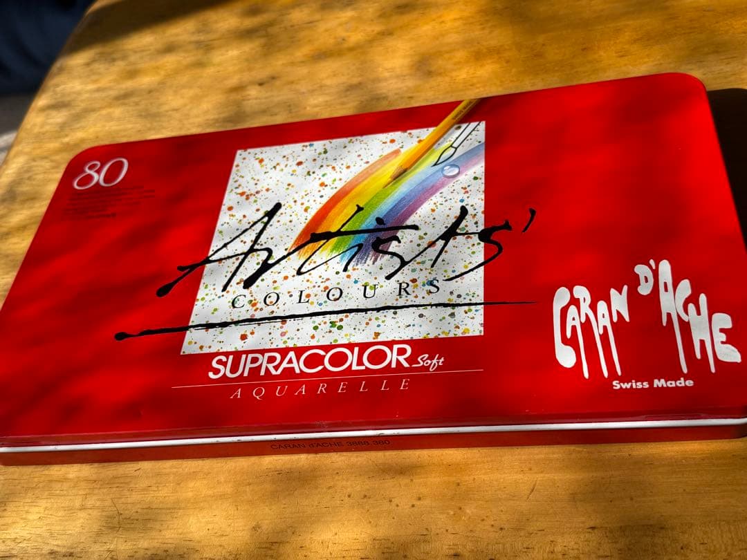 カランダッシュ スプラカラーソフト 80色セット 水彩色鉛筆 本格 プロ仕様