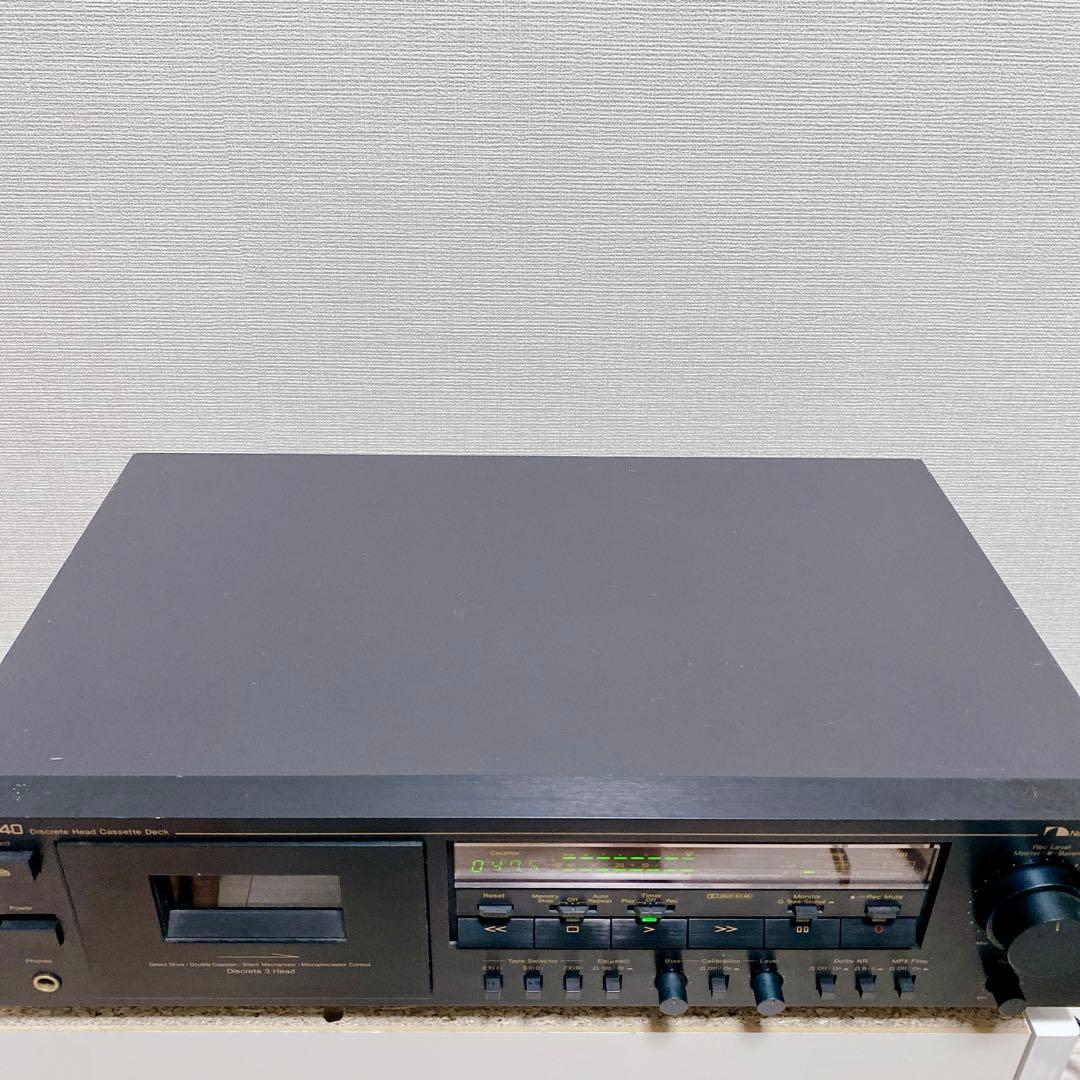 超希少 高級品 Nakamichi CR-40 3ヘッド カセットデッキ