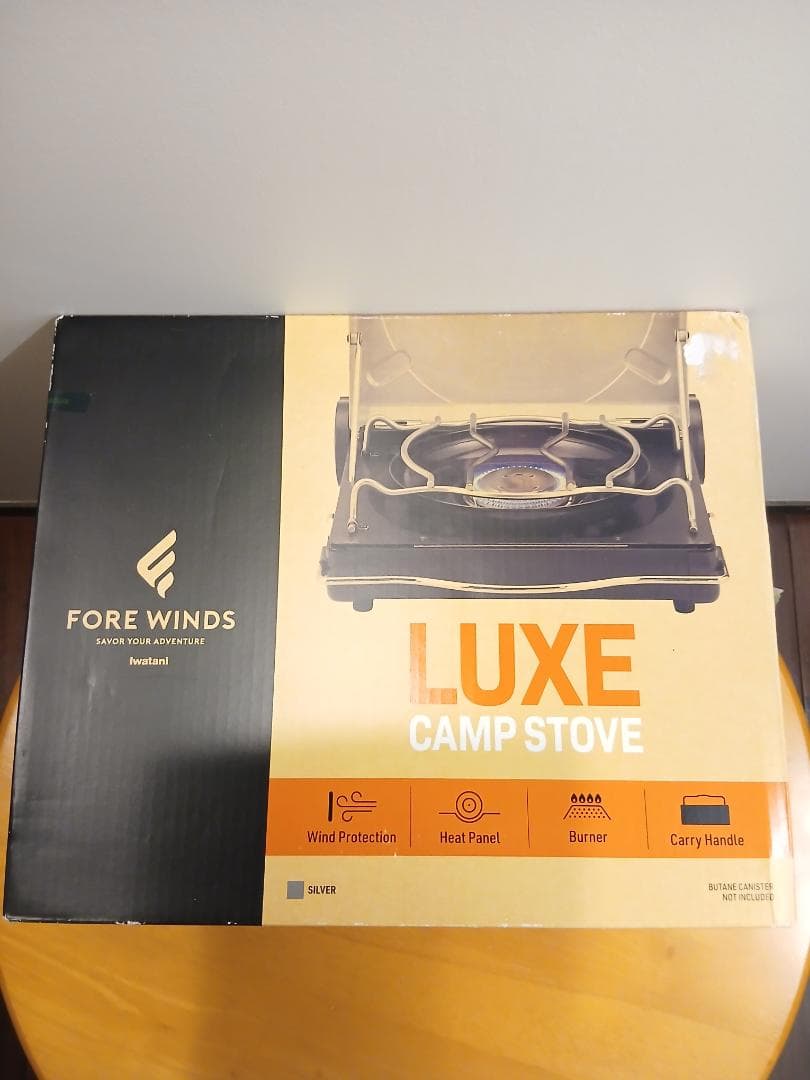 【新品】FORE WINDS ラックス・キャンプ・ストーブ FW-LS01-SL