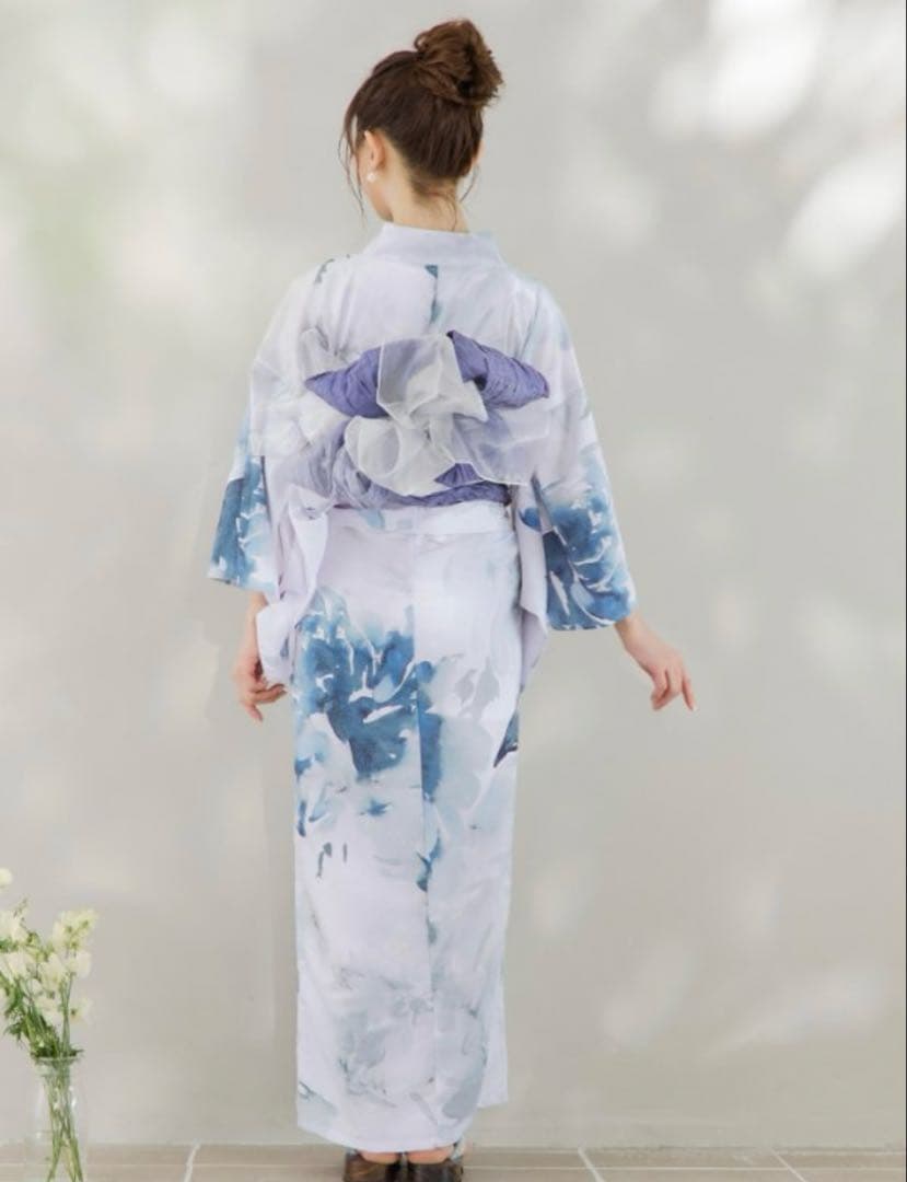 JEWELS sugar nine グラデーションブルーグリーン浴衣