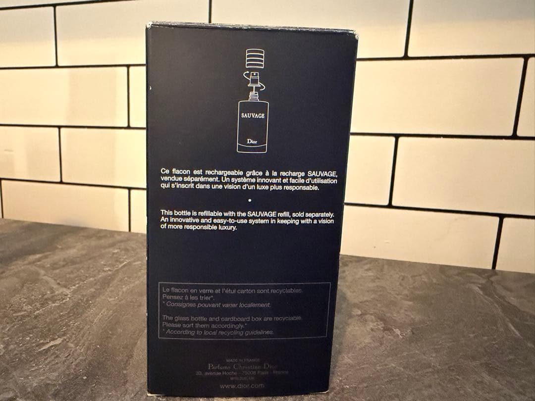 香水(男性用) Dior Sauvage Eau de Parfum 100ml