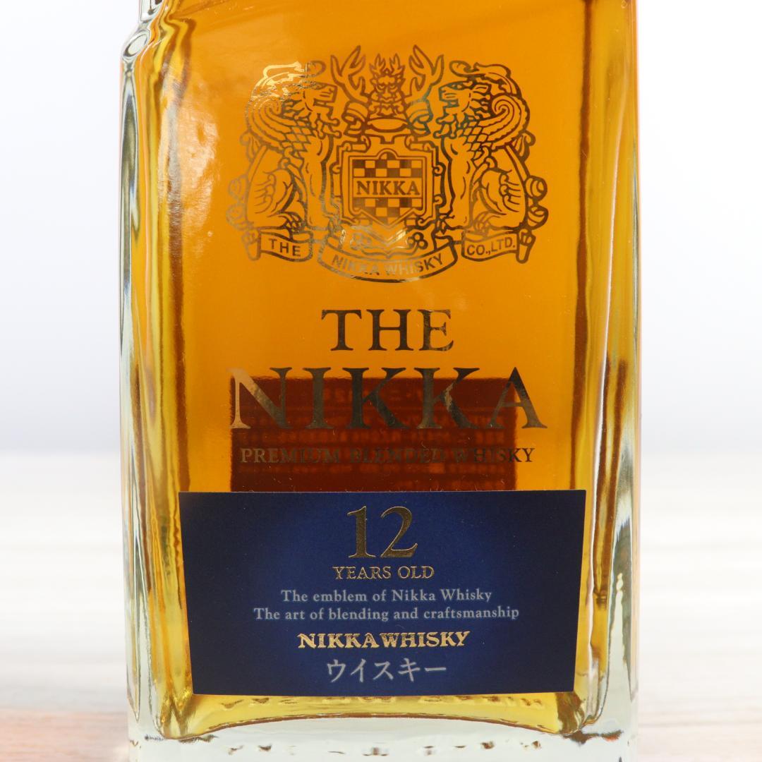 ◆未開栓 ザニッカ12年 THE NIKKA 12年 ウイスキー