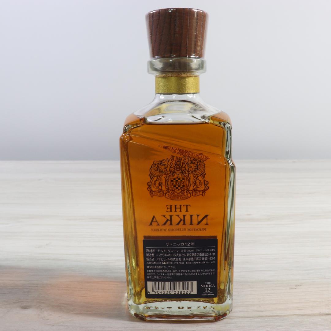 ◆未開栓 ザニッカ12年 THE NIKKA 12年 ウイスキー