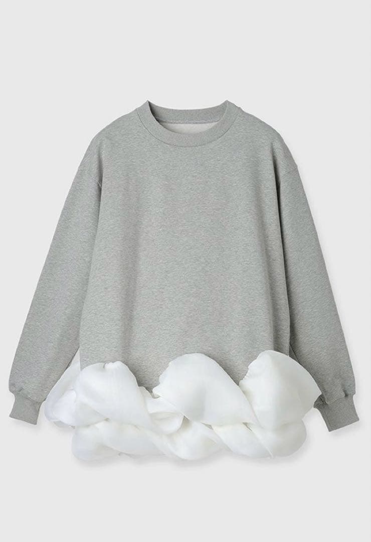 【美品】eimy istoire チュールヘムカットワンピース