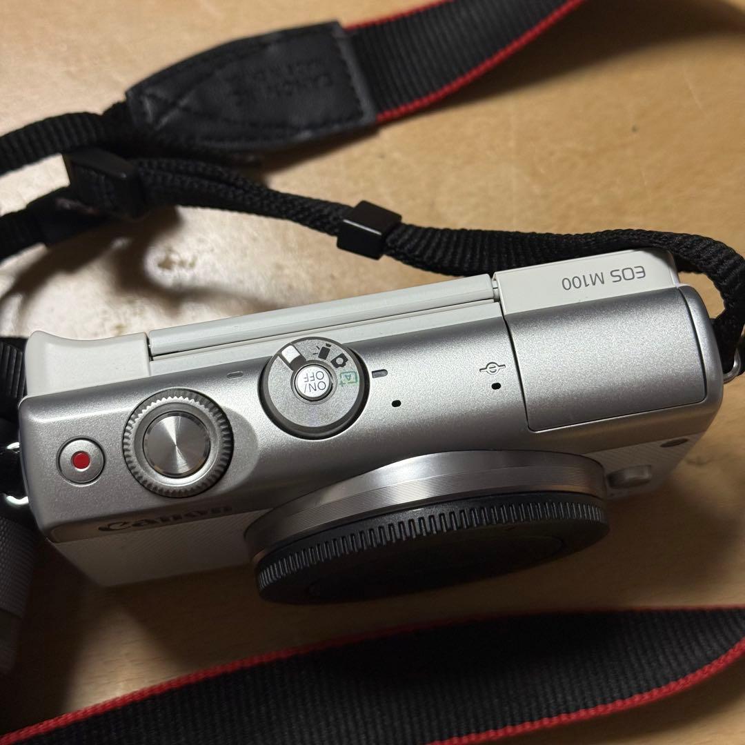 【本日限定】キャノン Canon EOS M100 ホワイト ミラーレス一眼